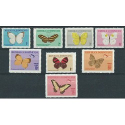 Dominikana - Nr 868 - 75 1960r - Motyle