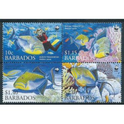 Barbados - Nr 1119 - 222006r - WWF - Ryby - Płetwonurek