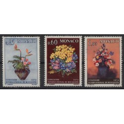 Monako - Nr 1104 - 06 1974r - Kwiaty