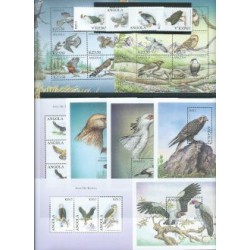 Angola - Nr 1501 - 22 Bl 79 - 82 2000r - Ptaki - Ryba