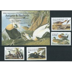 Antigua & Barbuda - Nr 920 - 23 Bl 105 1986r - Ptaki