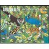 Wielka Brytania  - Bl 64 2011r - WWF - Ptaki - Ssaki