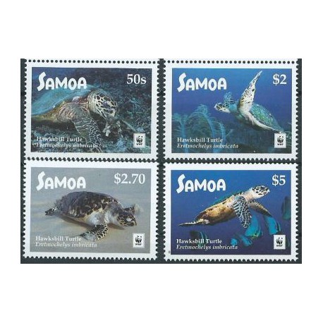 Samoa - Nr 1348 - 51 2016r - WWF - Gady