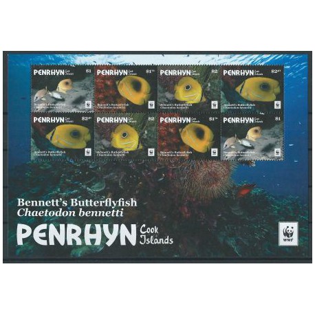 Penhryn - Nr 829 - 32 2017r - WWF - Ryby