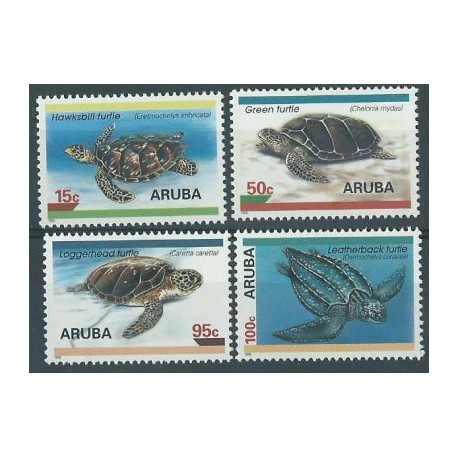 Aruba - Nr 164 - 67 1995r - Żółwie