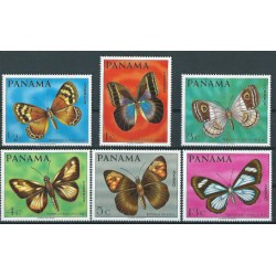 Panama - Nr 1056 - 61 1968r - Motyle