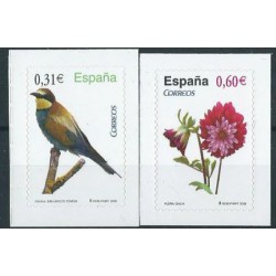 Hiszpania - Nr 4332 - 33 2008r - Ptak -  Kwiat
