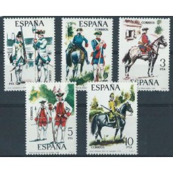 Hiszpania - Nr 2130 - 34 1975r - Militaria - Konie