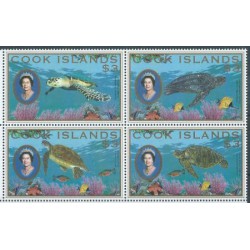 Wyspy Cooka - Nr 1595 - 98 2007r - Fauna Morska - Ryby - Gady