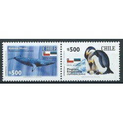 Chile - Nr 2164 - 65 2006r - Ssaki morskie - Ptaki