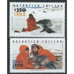 Chile - Nr 2028 - 29 2001r - Ptak - Ssaki Mor.