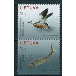 Litwa - Nr 915 - 16 2006r - Ptak -  Ryba