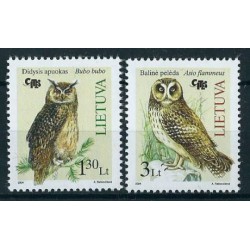 Litwa - Nr 857 - 58 2004r - Ptaki