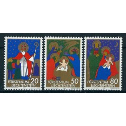 Liechtenstein - Nr 788 - 90 1981r - Boże Narodzenie
