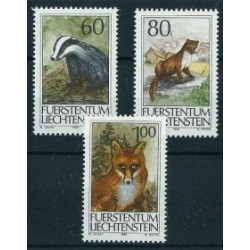 Liechtenstein - Nr 1066 - 68 1993r - Ssaki