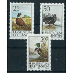Liechtenstein - Nr 997 - 99 1990r - Ptaki