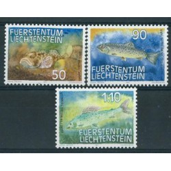 Liechtenstein - Nr 922 - 24 1987r - Ryby