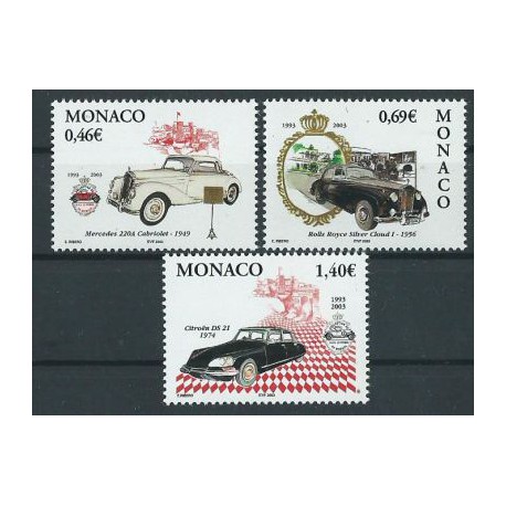Monako - Nr 2621 - 23 2002r - Samochody