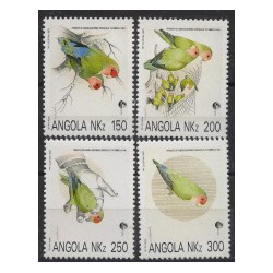Angola - Nr 891 - 94 1992r - Ptaki