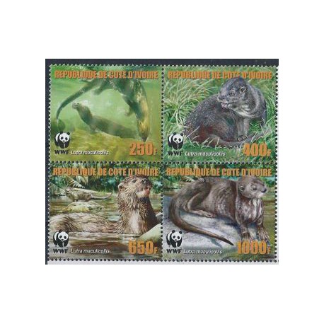 Wybrzeże Kości Słoniowej - Nr 1353 - 56 2005r - WWF -  Ssaki