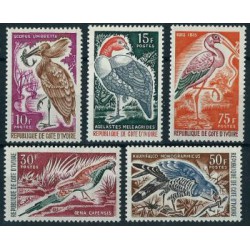 Wybrzeże Kości Słoniowej - Nr 286 - 90 1965r - Ptaki
