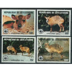 Wybrzeże Kości Słoniowej - Nr 881 - 84 1985r - WWF - Ssaki