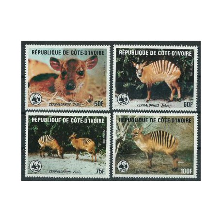 Wybrzeże Kości Słoniowej - Nr 881 - 84 1985r - WWF - Ssaki