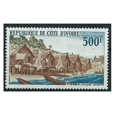 Wybrzeże  Kości Słoniowej - Nr 333 1968r - Połów Ryb