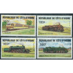 Wybrzeże  Kości Słoniowej - Nr 826 - 29 1984r - Koleje