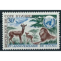 Wybrzeże Kości Słoniowej - Nr 363 1970r - Ssaki