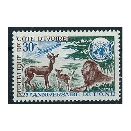 Wybrzeże Kości Słoniowej - Nr 363 1970r - Ssaki