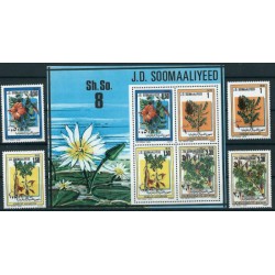 Somalia - Nr 270 - 73 Bl 7 1978r - Kwiaty