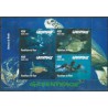 Niger - Nr 1472 - 75 Klb 1998r - Fauna morska -  Gady