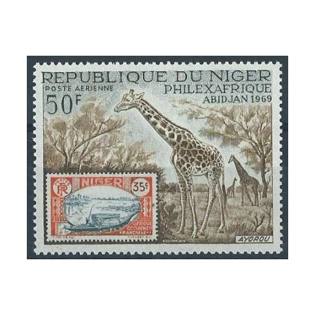 Niger - Nr 210 1969r - Ssaki