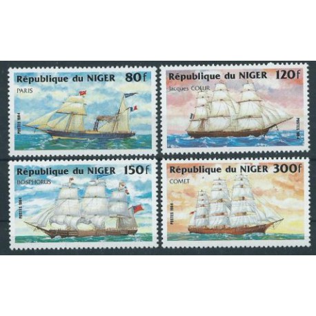 Niger - Nr 888 - 91 A 1984r - Marynistyka