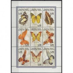 Komory - Nr 1365 - 73 1998r - Motyle