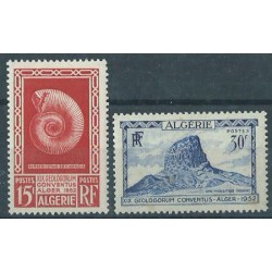 Algieria - Nr 308 - 09 1952r - Muszle - Krajobrazy