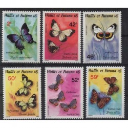 Wallis & Futuna - Nr 521 - 26 1987r - Motyle