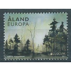 Alandy - Nr 341 2011r - CEPT - Drzewa