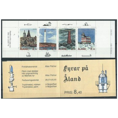 Alandy - Nr 057 - 60 MH 1 1992r - Latarnie