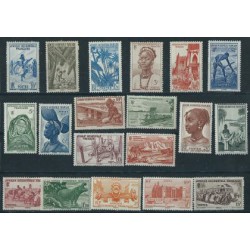 Francuska Afryka Zachodnia - Nr 034 - 52 1947r - Kolonie Fran  - Ssaki
