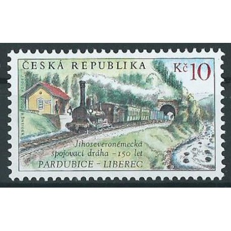 Czechy  - Nr  594 2009r - Koleje