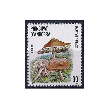 Andora Hiszp. - Nr 187 1986r - Grzyby