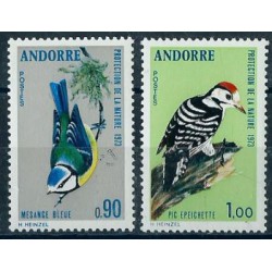 Andora Fr. - Nr 253 - 54 1973r - Ptaki