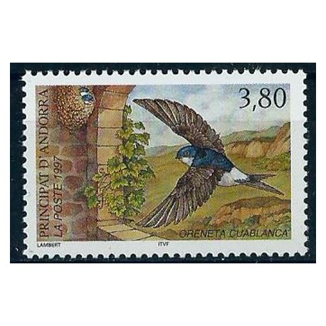 Andora Fr. - Nr 509 1997r - Ptak