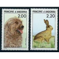 Andora Fr. - Nr 394 - 95 1988r - Pies -  Ssak