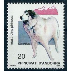 Andora Hiszp. - Nr 202 1988r - Pies