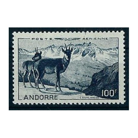 Andora Fr. - Nr 141 1951r - Ssaki