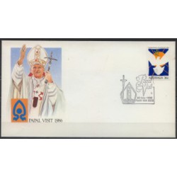 Australia - FDC 1986r - Papież