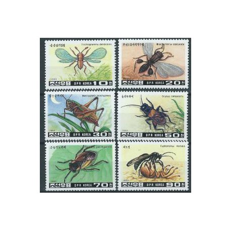 Korea N. - Nr 3413 - 18 1993r - Insekty